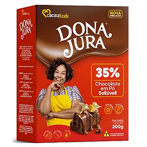Chocolate em Pó 35% Cacau 200G - Dona Jura