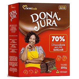 Chocolate em Pó 70% 200G - Dona Jura