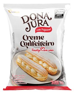 Creme de Confeiteiro Baunilha 1Kg - Dona Jura