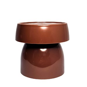 Boleira Cogumelo Média Mocha Mousse - Lsc Toys