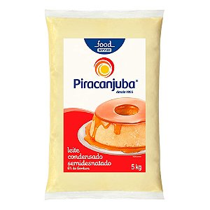 Leite Condensado Semi Desnatado 5Kg - Piracanjuba