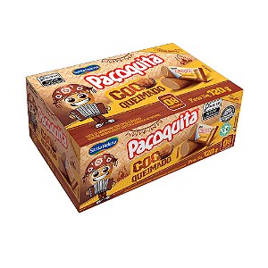 Paçoquita Coco Queimado 120G 8un - Santa Helena
