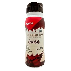 Cobertura para Sorvete Chocolate 190G - Marvi