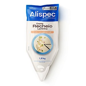 Creme Recheio Leitinho Bisnaga 1,01Kg - Alispec