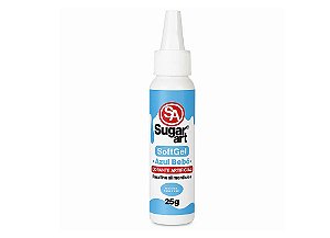 Corante Soft Gel Azul Bebê 25g - Sugar Art