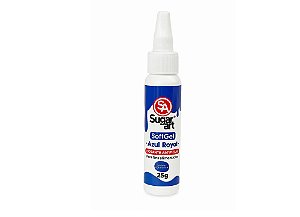 Corante Soft Gel Azul Royal 25g - Sugar Art