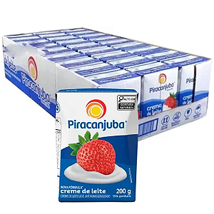 Creme de Leite 200g 27un - Piracanjuba