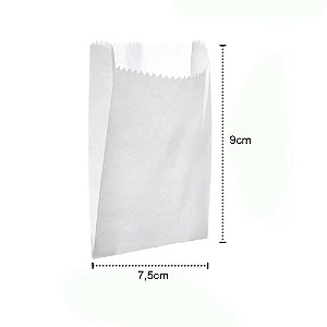 Saco Papel Mini Sanduiche 9x7,5cm 50un - Regina