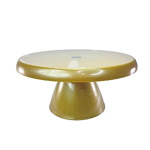 Boleira Cake Slim Dourada 22x11cm - Tasil