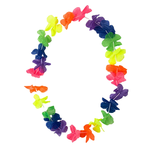 Colar Havaiano Neon Simples - Partiu Festa