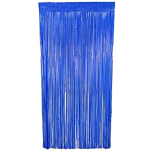 Cortina Neon Azul 100x200cm - Silver