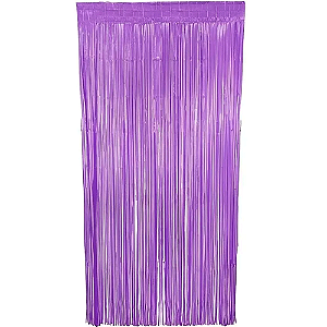 Cortina Neon Roxo 100x200cm - Silver
