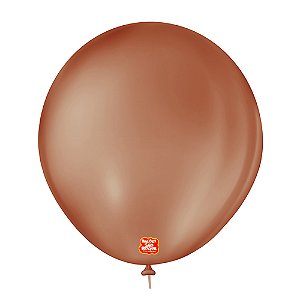 Balão 7 Liso Redondo Café Brasil  50un - São Roque