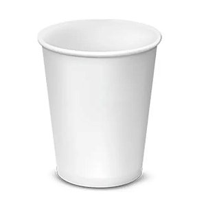 Copo Papel Colors Branco 180ml 8un - Regina