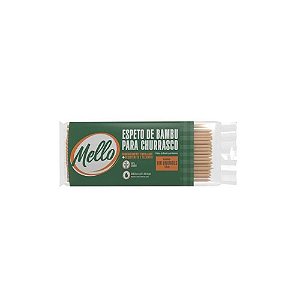 Espeto Bambu 18cm 100un - Mello