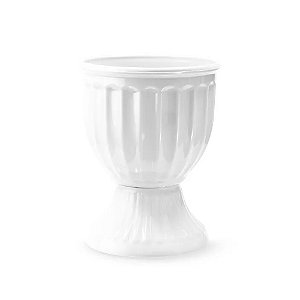 Vaso Romano Branco 18cm - Tasil