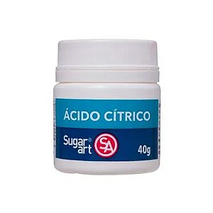 Ácido Cítrico 40g - Sugar Art