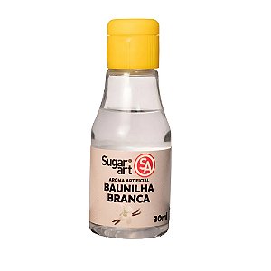 Aroma Baunilha Branca 30ml - Sugar Art