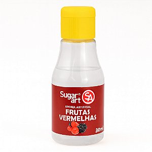 Aroma Frutas Vermelhas 30ml - Sugar Art