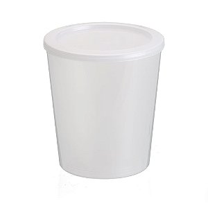 Balde Pipoca Transparente Com Tampa - Oldaniplast