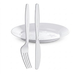 Kit Gourmet Churrasco Master Branco 10un - Plastilânia