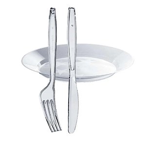 Kit Gourmet Churrasco Master Cristal 10un - Plastilânia