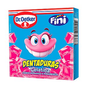 Gelatina Fini Dentaduras 20G - Dr. Oetker