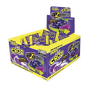 Chicle Buzzy Croc Uva Azedinho 40un - Riclan