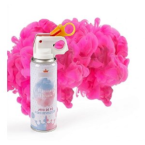 Jato Pó Revelação Rosa 120g - Silver