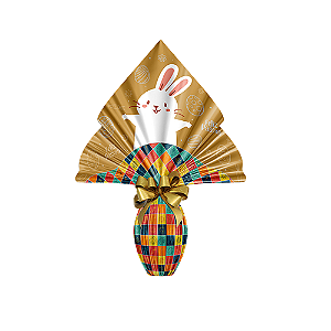 Express Páscoa Divertida Ouro 34x34cm 25un - Ideia Embalagens