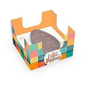 Caixa Para Ovo de Páscoa 50g Páscoa Divertida Desmontadas 5un- Ideia Embalagens
