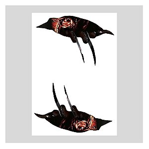 Adesivo Decorativo Freddy Horror 1 Cartela - Regina