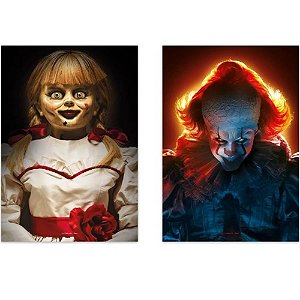 Cartaz Decorativo Horror 2Un - Regina