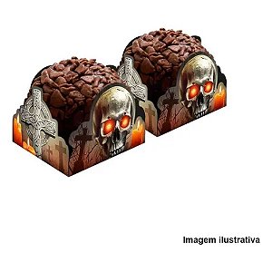 Porta Forma Halloween 50Un - Regina