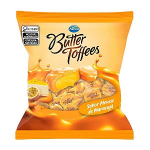 Bala Butter Toffees Maracujá 400g - Arcor