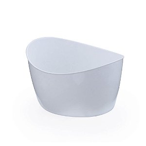 Mini Cachepot Oval Branco - Oldaniplast