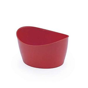 Mini cachepot Oval Vermelho - Oldaniplast
