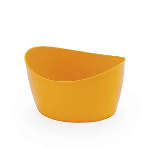 Mini Cachepot Oval amarelo - Oldaniplast