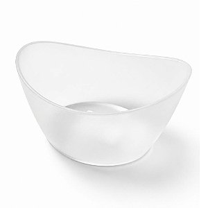 Mini Cachepot Oval Transparente - Oldaniplast