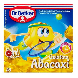 Gelatina Abacaxi 20G - Dr.Oetker