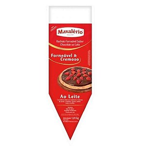 Recheio Forneável Chocolate ao Leite 1,01Kg - Mavalério