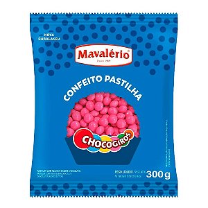 Confeito Chocogiros Rosa 300G - Mavalério
