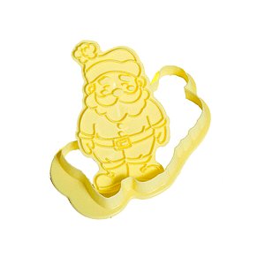 Cortador com Carimbo Papai Noel 2 Peças - Blue Star