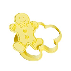 Cortador com Carimbo Ginger 2 Peças - Blue Star