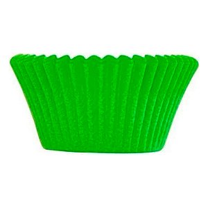 Forma Mini Cupcake Verde 45Un - Ultrafest