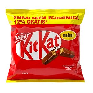 Chocolate Kit Kat ao Leite Bag 417,6g - Nestlé