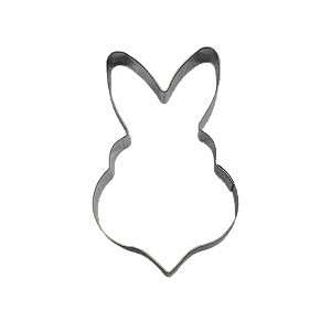 Cortador Carinha Coelho Coração Inox - Doupan