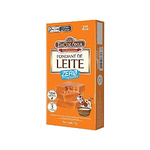 Fondat de Leite Zero Açúcar 75g - DaColônia
