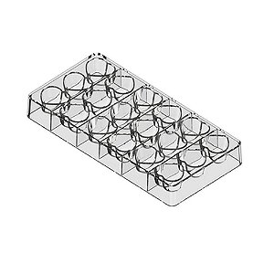 Forma Para Chocolate Profissional Coração 20g - Blue Star