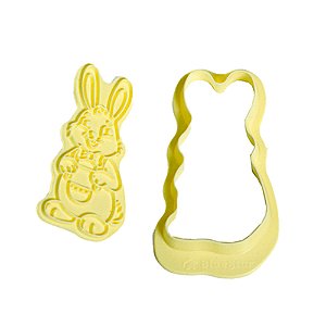 Cortador Com Carimbo Coelho - Blue Star